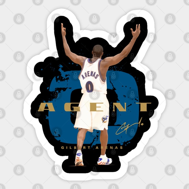 Gilbert Arenas Sticker by Juantamad